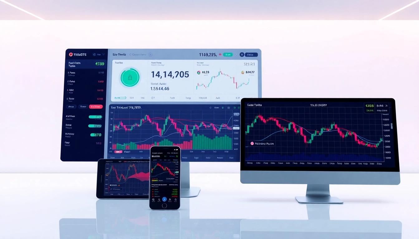 AICoin trading platform showcasing real-time crypto charts for enhanced market analysis and security.