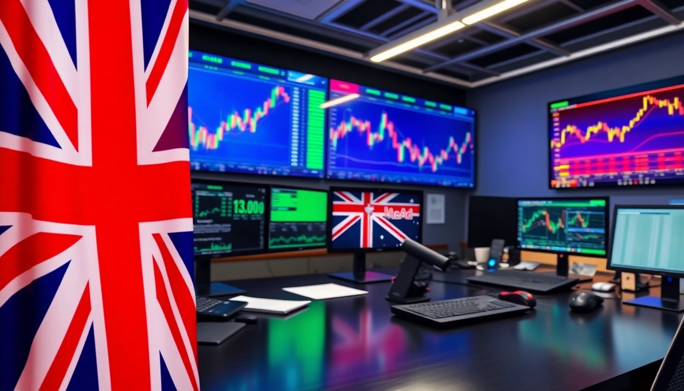 Buying Shares UK guide with stock charts and financial tools for new investors