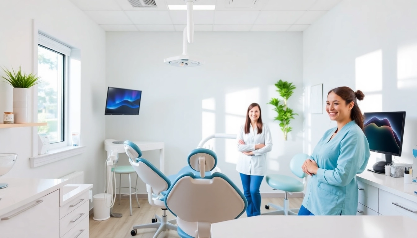Ventura Bright Dental team providing friendly dental care in a welcoming modern clinic environment